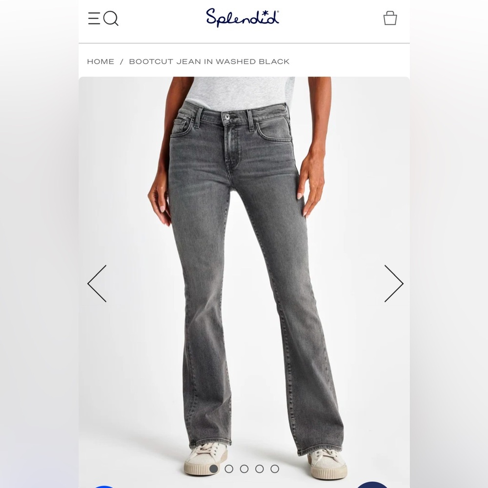 Splendid bootcut Jean in black brand new and SO soft!!